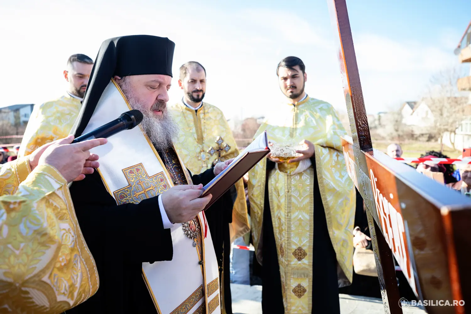 Piatră de temelie pentru o nouă biserică în Ilfov