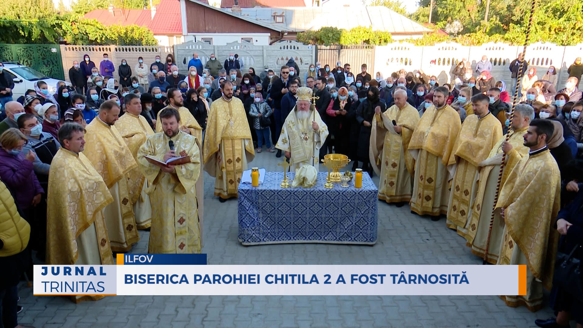 Biserica Parohiei Chitila 2 a fost târnosită